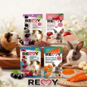 ♕愛兔草♕ 泰國 REMY 小動物零食 水果泥 蔬果泥 胡蘿蔔/蘋果/蔓越莓/黑醋栗 18G 小寵點心