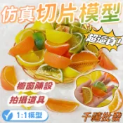 仿真檸檬片 仿真水果 水果模型 水果切片 假水果 檸檬片 仿真水果 水果道具 水果裝飾