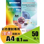 colorlaser透明片ＰＥＴ膠片/投影片 A4/A3#彩色雷射印表機 艷彩點點-彩噴專業紙材