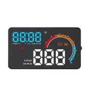 【一朵花汽車百貨】D2500 抬頭顯示器 HUD 抬頭 雙系統 所有車可用 obd2 gps 油電車 貨車