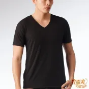 【宜而爽】1108男速乾短袖衫黑(M/L/XL)