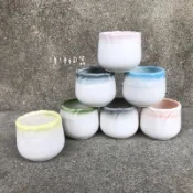65 冰裂花盆 陶盆 可愛花盆 造型花盆 盆栽 花盆 多肉 盆 盆子 馬卡龍花盆 紅土盆 粗陶盆 陶器 陶瓷盆 動物花盆