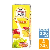 光泉 保久乳-果汁牛乳200ml(24入)