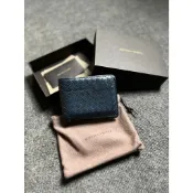 【TACKSTHGOOD】Bottega Veneta (BV) 多卡層藍色牛皮短夾