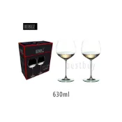 (店+)Riedel 630ml-2入 Veritas Oaked Chardonnay 橡木桶夏多內 白酒杯 紅酒杯 水晶杯