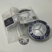Benz 賓士 高品質 2018 原廠款 引擎蓋 前標 藍麥穗 平標 w204 w205 w212 w210 w211