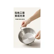 (店+)風祺居家 泡麵雙耳碗食品級304不銹鋼煮粉面鍋家用蒸籠煮粥燉鍋帶蓋