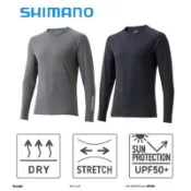 （拓源釣具）SHIMANO IN-006V SUN PROTECTION 抗UV 排汗速乾釣魚內搭衫