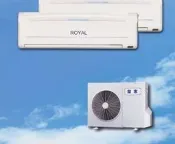 【 老王購物網 】ROYAL皇家 分離式冷氣 一對二《5~7+9~11坪》1噸+1.8噸 ✪採用國際牌冷氣 壓縮機