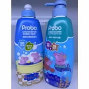 跳跳虎健康藥妝店鋪 *優惠價* Probo博寶兒 佩佩豬 護敏泡泡浴 沐浴露(500ml) 公司貨 全新效期