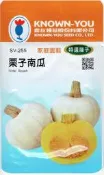 栗子南瓜 Winter Squash (sv-255) 【蔬菜種子】農友種苗特選種子 每包約6粒 果皮雪白