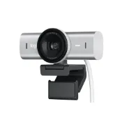 (店+)【Logitech 羅技】Logitech 羅技 MX Brio 4K Ultra HD 網路攝影機 珍珠白
