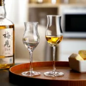 喜挖2店 水晶玻璃威士忌杯聞香杯ISO專業白酒品鑑杯洋酒杯鬱金香杯高腳杯