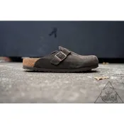 【HYDRA】Birkenstock Boston SFB Mocha 摩卡 波士頓 勃肯 麂皮 拖鞋【660461】