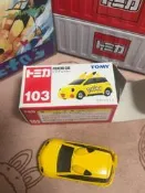 TOMICA/多美卡合金TOMY多美卡紅白盒103號車寶可夢PIKACHU CAR 皮卡丘pokemon瑕疵大處理