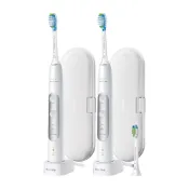 (Philips飛利浦 贈品)飛利浦智能音波牙刷雙握柄組 附三刷頭 HX7533/01 (完全贈品)