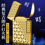 💘台灣出貨💘瓦斯打火機防風打火機鉆石紋朗聲斜火明火砂輪打火機充氣煙斗打火機造型打火機客製化打火機