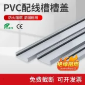 領邦五金配件 上新 PVC線槽蓋板加厚阻燃絕緣工業電氣櫃配電櫃佈線灰色耐高溫擋板