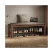 (店+)免運 破損補發 鞋櫃家用門口實木收納一體入戶玄關換鞋凳多層可坐式樓道室內鞋架