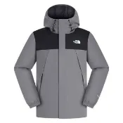 【The North Face】男 ANTORA 防風防水透濕耐磨連帽外套.DRYVENT機能風衣夾克 8DRZ-C6B 炭霧灰