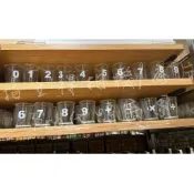 【MUJI 無印良品】 啤酒杯 143 數字杯 +-×÷ 透明 酒杯 玻璃杯 台灣製玻璃杯 乾杯 復刻台式設計 春池玻璃