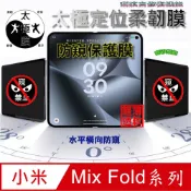 小米Mix Fold 4/3/2/1 全屏防窺螢幕保護貼(磨砂霧面)