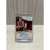 Donovan Clingan Panini RC 簽名卡 卡面簽 球衣卡 限量 25/99 拓荒者隊 NBA 球員卡