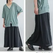 【ASister 小姊姊】AS2732#女裝｜休閒褲☆鬆緊帶飄逸涼感8分寬褲(5色 M-L)