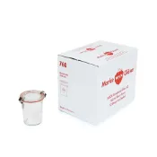 (店+)Weck 760玻璃密封罐 160ml 單箱12入(含密封圈+扣夾/mini Mold/布丁杯/保鮮罐/收納罐)