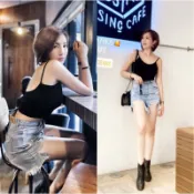someone jeans 歐美超破爛褲管短褲 原價890(S~XL) B1017717