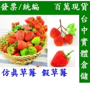 台灣現貨~假草莓~假水果~仿真水果~仿真食物~仿真草莓~櫥窗佈置~食物模型~大精彩批發