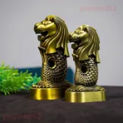 🍎熱銷🍎 世界地錶建築旅遊紀念品金屬工藝品新加坡魚尾獅模型擺件家居裝飾 🍎一帆百貨