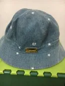 UNDER PEACE 草寫金屬鐵牌牛仔星星漁夫帽
