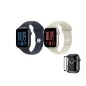 鋼化保貼組【Apple】2026 Apple Watch SE3 LTE 40mm(鋁金屬錶殼搭配運動型錶帶)