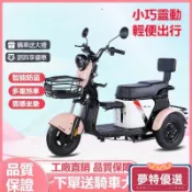 可折疊三輪車 三輪代步車 電瓶車 電動三輪車 老年人代步自行車 女士雙人電瓶車 親子迷你鋰電自行車 老年電動車