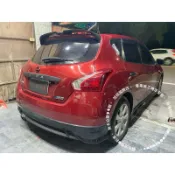 NISSAN BIG TIIDA NEW STYLE ABS O款運動版尾翼空力套件2014-2018