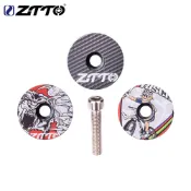 Ztto 耳機桿帽山地車自行車 1-1 / 8 前叉頂蓋專用印刷帽耳機鋁合金山地公路車
