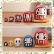 /《小巴趴趴造》現貨有發票！日本正版 俄羅斯娃娃～和紙開運福神 達摩 招福 擺飾