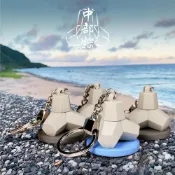 3D立體消波塊(中部粽)造型悠遊卡-海裡粽 堤防粽 送禮自用兩相宜 可愛造型悠遊卡