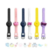 (店+)【GS 3C】卡通圖案DIY 兒童適用 AirTag防丟手環 錶帶式保護套 防水防塵 抗衝擊 卡通錶帶 追蹤器手環