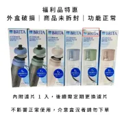 【福利品】【Brita】Fill&Go Active 德國濾水瓶｜外盒微損｜功能正常｜顏色隨機出貨｜可選軟硬瓶