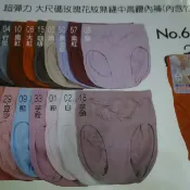 666席艾妮無縫加大女內褲