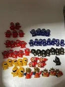 小光玩具 萬代 爆龍戰隊 暴連者 暴連王 暴紅 暴藍 暴黃 暴黑 指膠 指人形 手指娃娃 指偶 手偶 手指偶