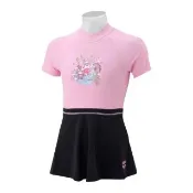【arena】XTRA LIFE LYCRA® 兒童防曬半袖裙擺連身泳衣 限量 秋冬新款(AS6FWZ53G)