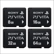 {瓜瓜皮}中古品PSV 原裝配備 原廠配備 8G.16G.32G.64G記憶卡(遊戲都能回收)