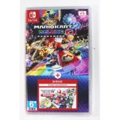 Switch NS 瑪莉歐 瑪利歐賽車 8 豪華版+賽道通行證 擴充票 DLC (中文版)(全新商品)【台中大眾電玩】