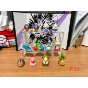 飄飄球 好啦魷 多多冰 小球飛魚 毒薔薇 海魔獅 風鈴鈴 小山豬 櫻花魚 斗笠菇 盆才怪 寶可夢 指偶 軟膠 盒玩 po