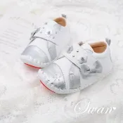 【Swan 天鵝】南法香頌小童寶寶學步鞋1589-白(158901)