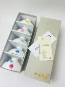 古瓷堂日本回流瓷器 日本香蘭社玫瑰高足碗 禮盒裝 5入 高顏質餐具 送禮首選 陶瓷碗盤套組 母親節禮物 閨蜜禮物 質感生活 日式餐具