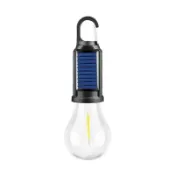 阿嫲的百寶屋 新款太陽能充電球泡燈暖光鎢絲燈泡戶外帳篷露營燈氛圍燈夜市擺攤{鑫弘-工葉電器}可開發票
